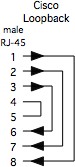 Cisco loopback cable