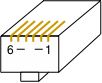 Male rj13 signal pinouts